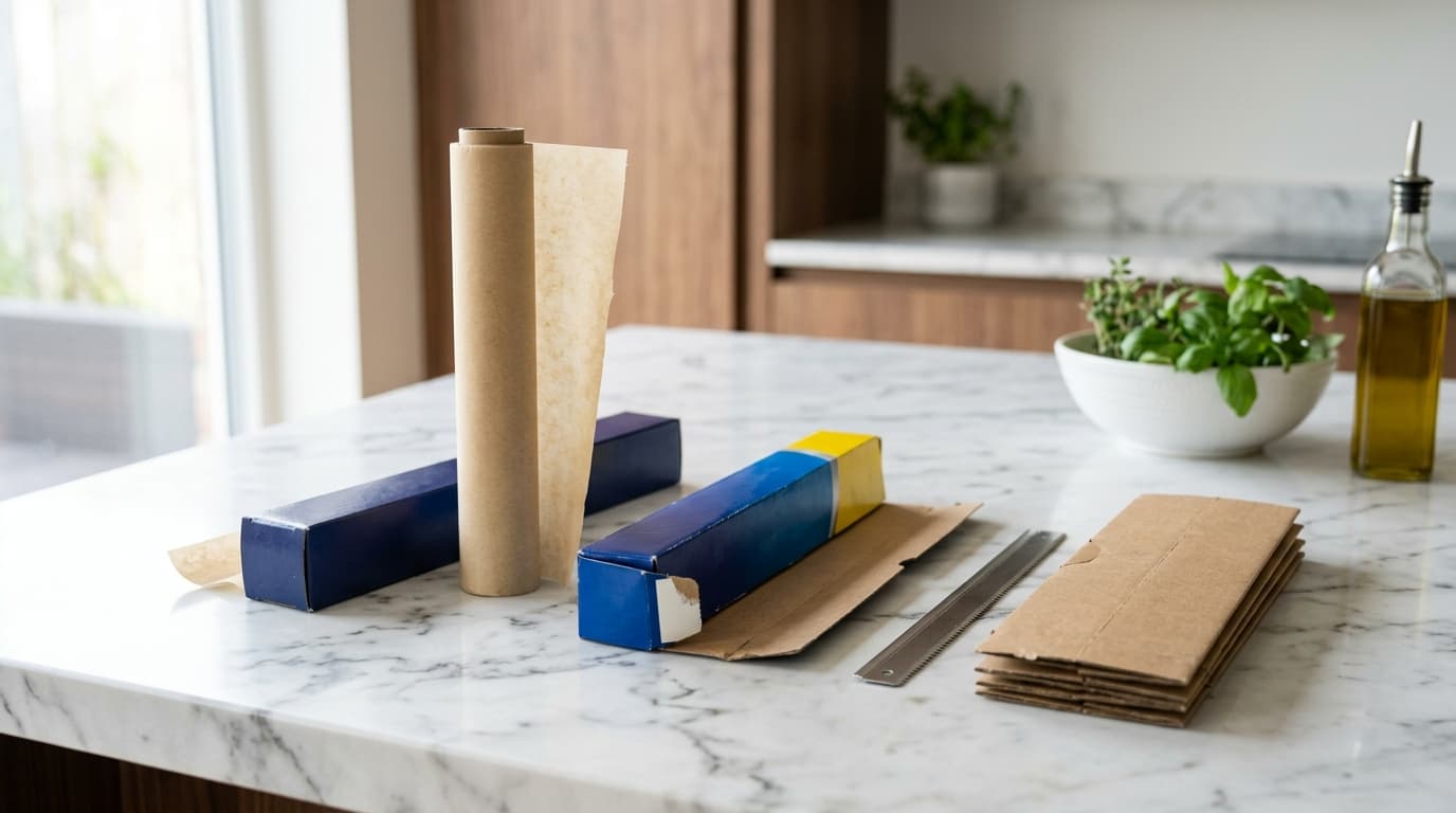 Disposal guide for Baking Parchment Paper & Aluminum Cooking Foil (Air Fryer Liners)