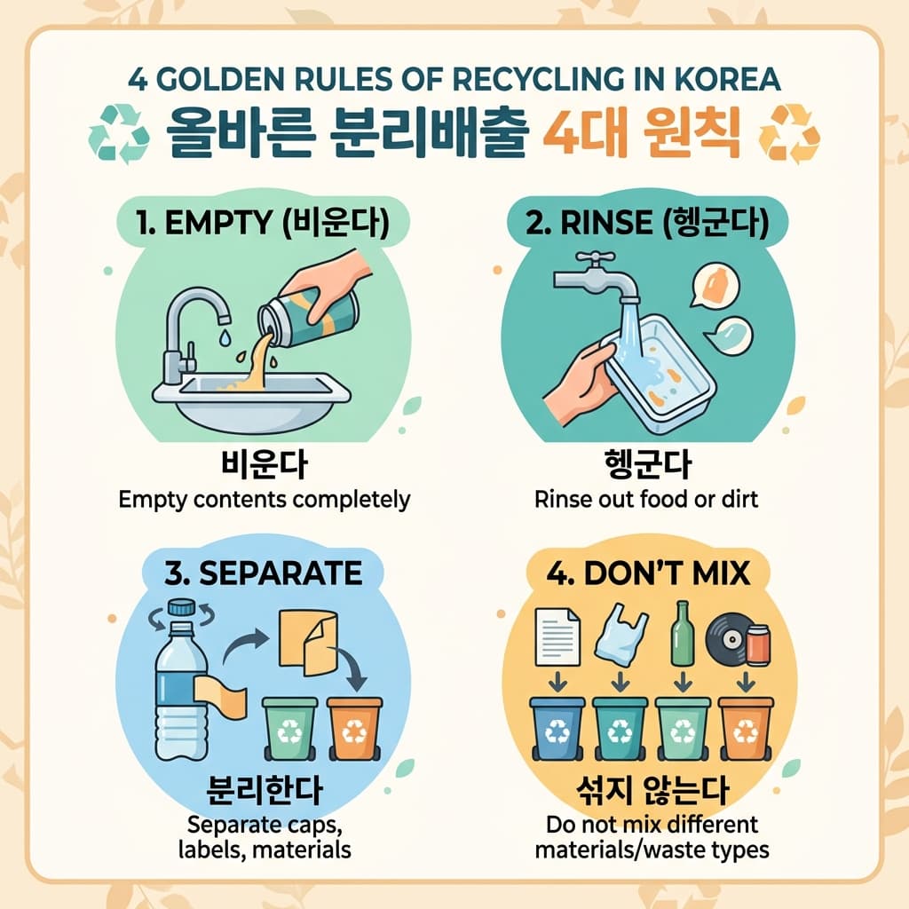 4 Golden Rules of Recycling