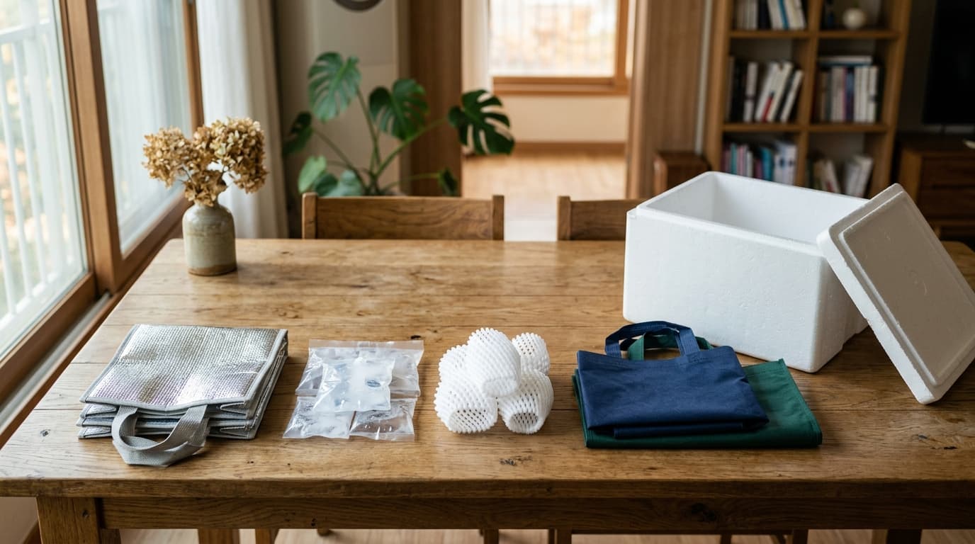 Disposal guide for Chuseok & Seollal Gift Packaging (Cooler Bag, Ice Pack, Fruit Net)