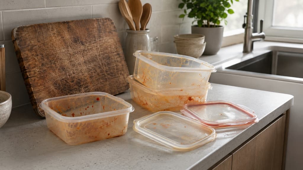 Disposal guide for Cutting Board & Plastic Container