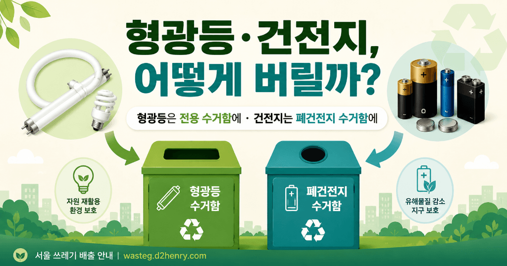 보조배터리·리튬배터리 올바른 배출 방법