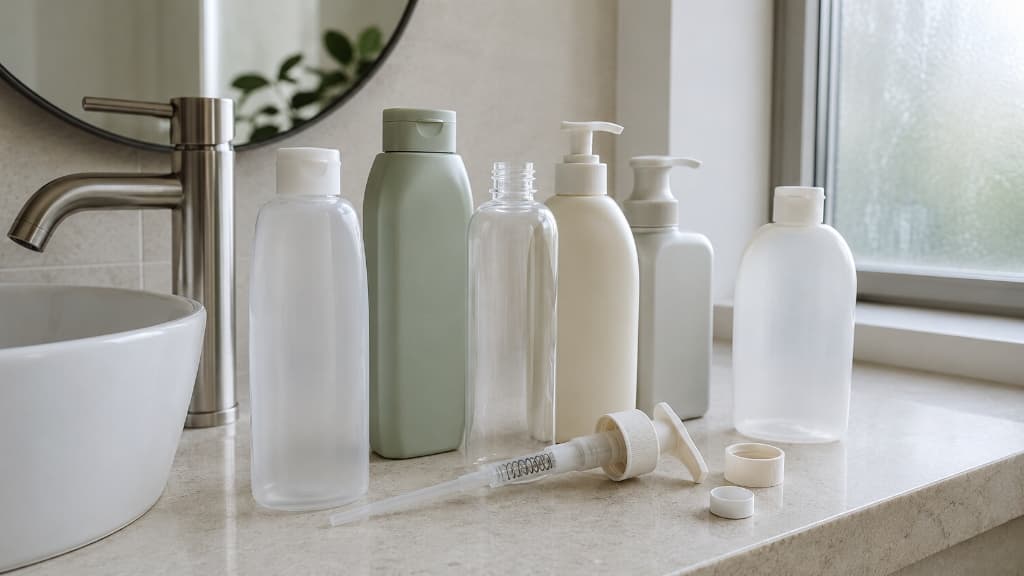 Disposal guide for Shampoo Bottle, Detergent Container & Pump