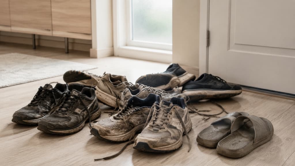 Disposal guide for Sneakers, Shoes & Slippers