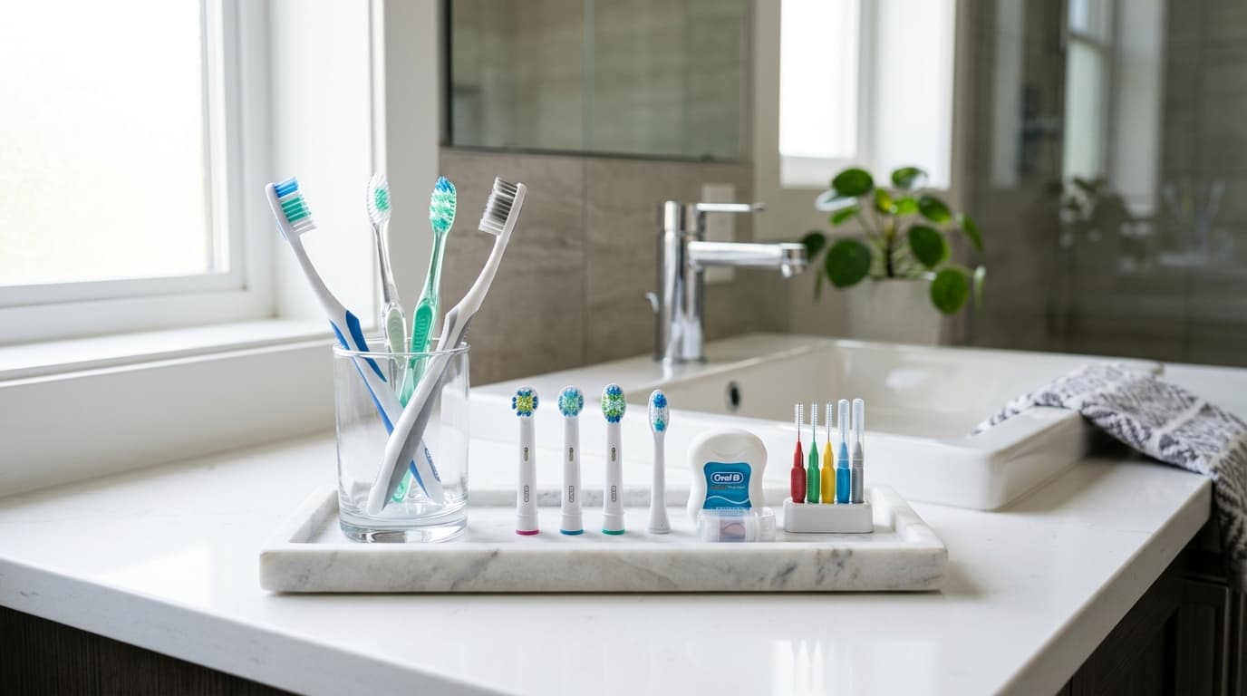 Disposal guide for Toothbrush (Manual & Electric Heads), Interdental Brush, Dental Floss, Electric Toothbrush Handle