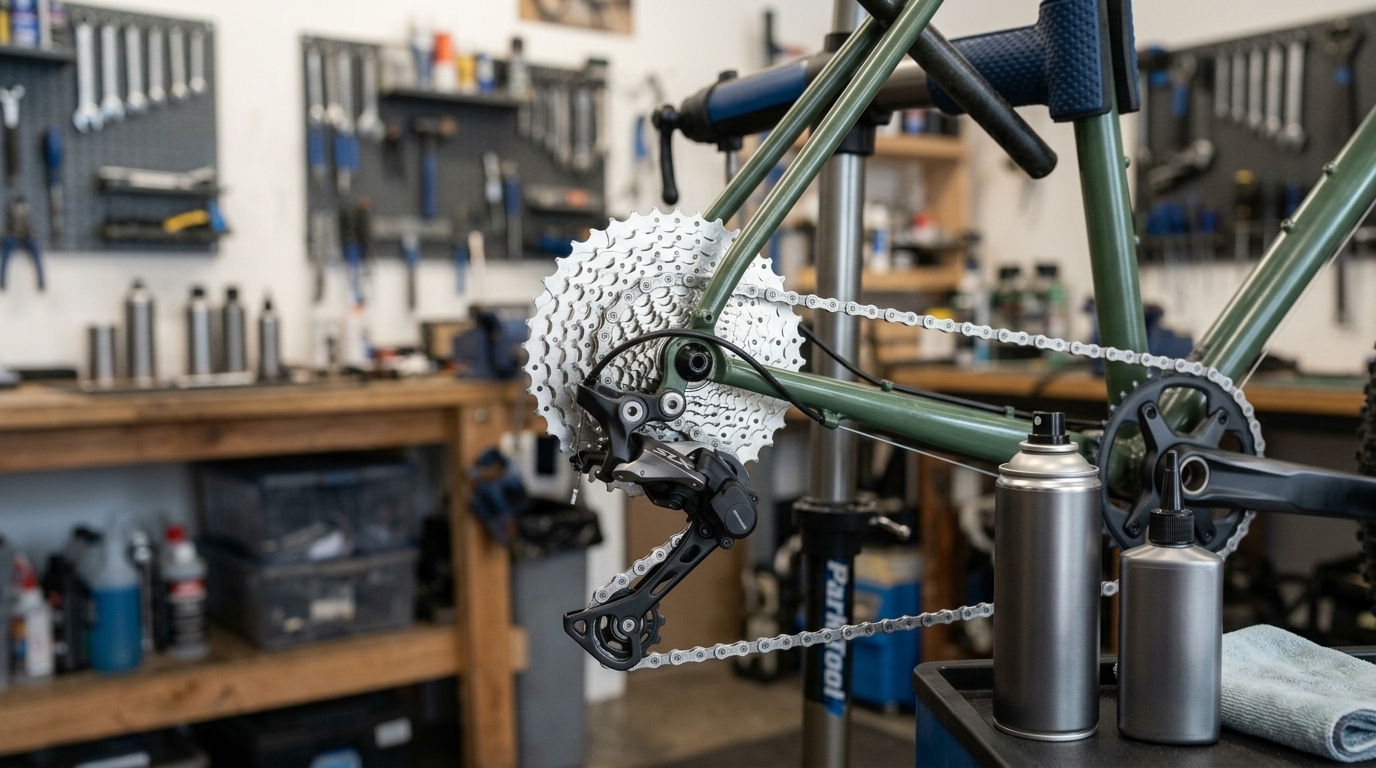 Bicycle Chain Degreasing & Lubrication Maintenance Guide | Citrus Degreaser Care Banner