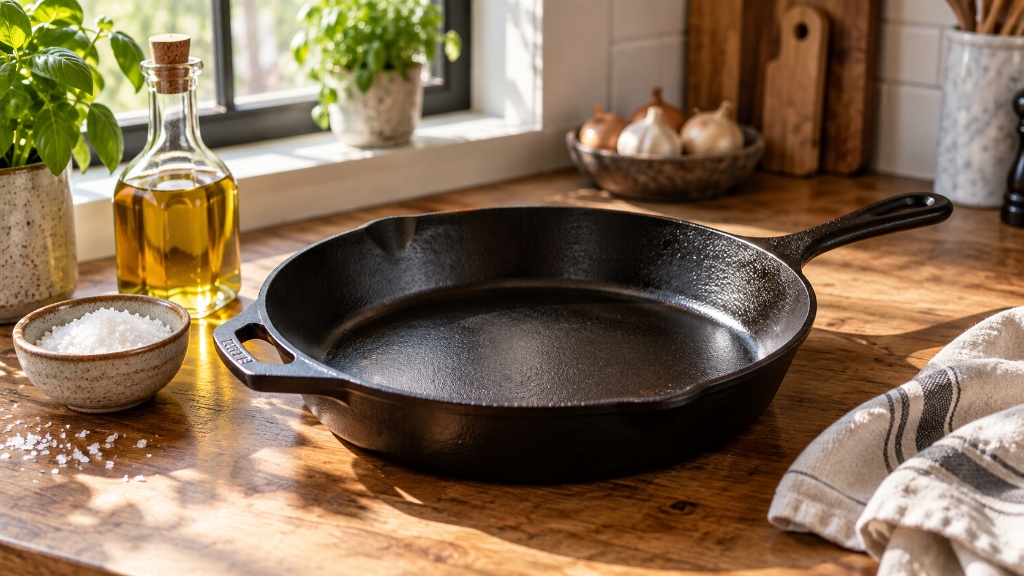 How to Restore a Rusted Cast Iron Skillet | Complete Rust Removal & Oven Seasoning Guide Banner