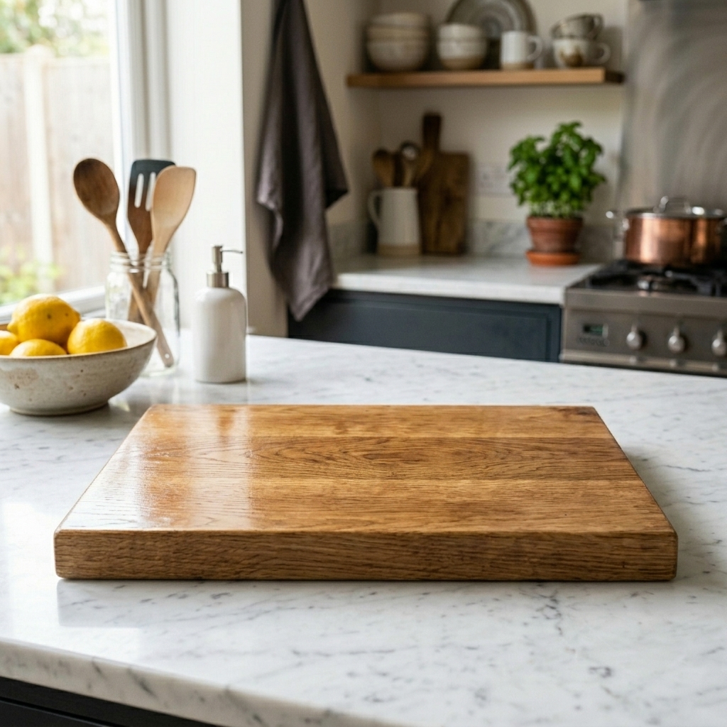 Wooden & Plastic Cutting Board Disinfection Guide | Coarse Salt & Vinegar Deep Sterilization After