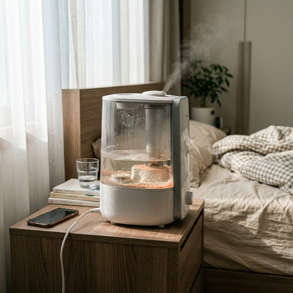 Humidifier Pink Bacteria & Limescale Removal Guide | Food-Grade Citric Acid Sterilization Before