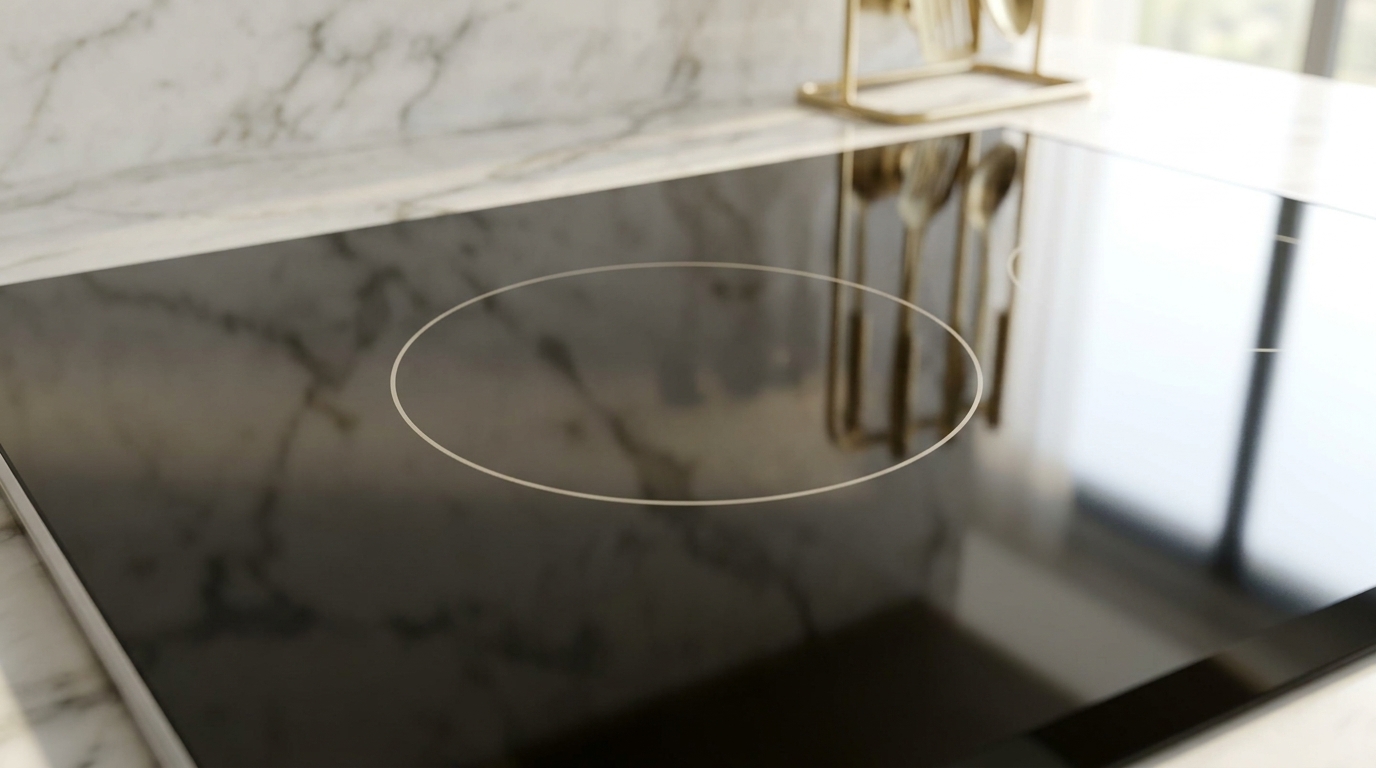 Induction & Ceramic Glass Cooktop Burnt Stains and Mineral Scale Scratch-Free Cleaning Guide After