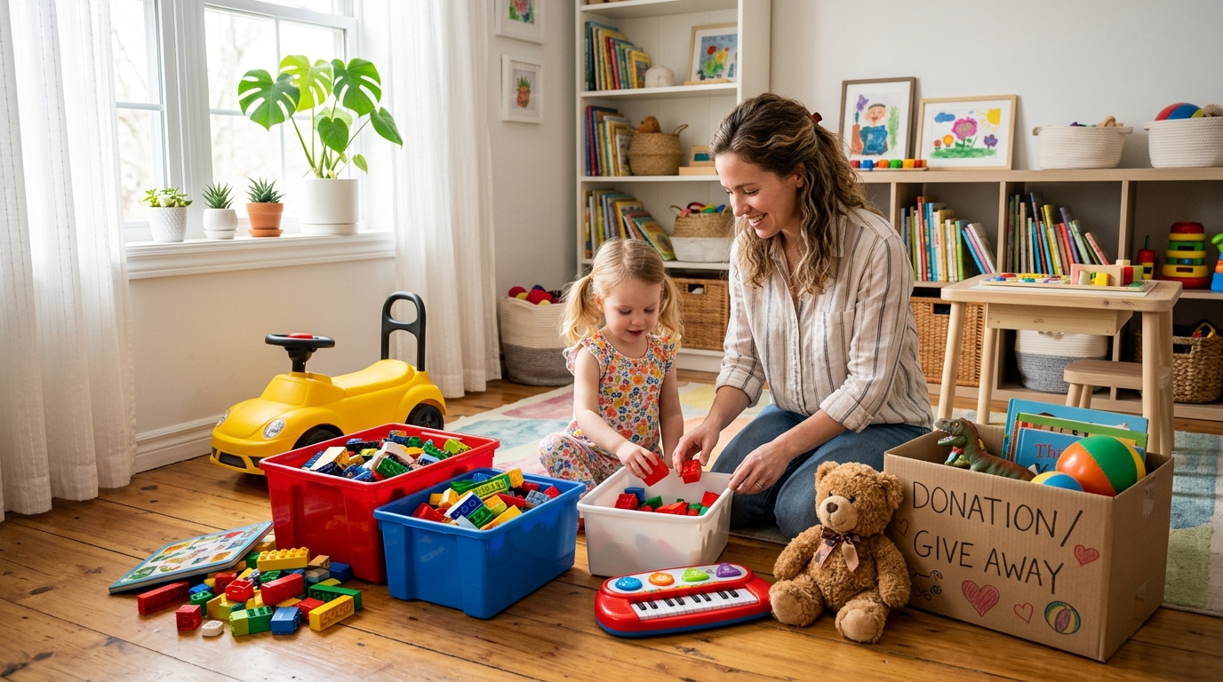 How to Clean Out & Dispose of Kids' Toys: Battery Removal, Plastic Toys, Ride-ons & Stuffed Animal Donation