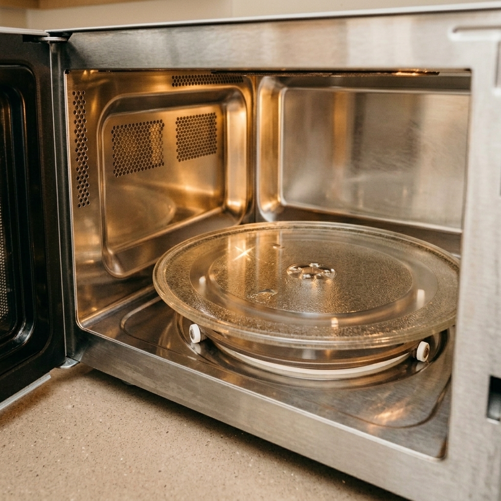 Microwave & Oven Burnt Grease Steam Cleaning Guide | Vinegar & Baking Soda Steam Method After