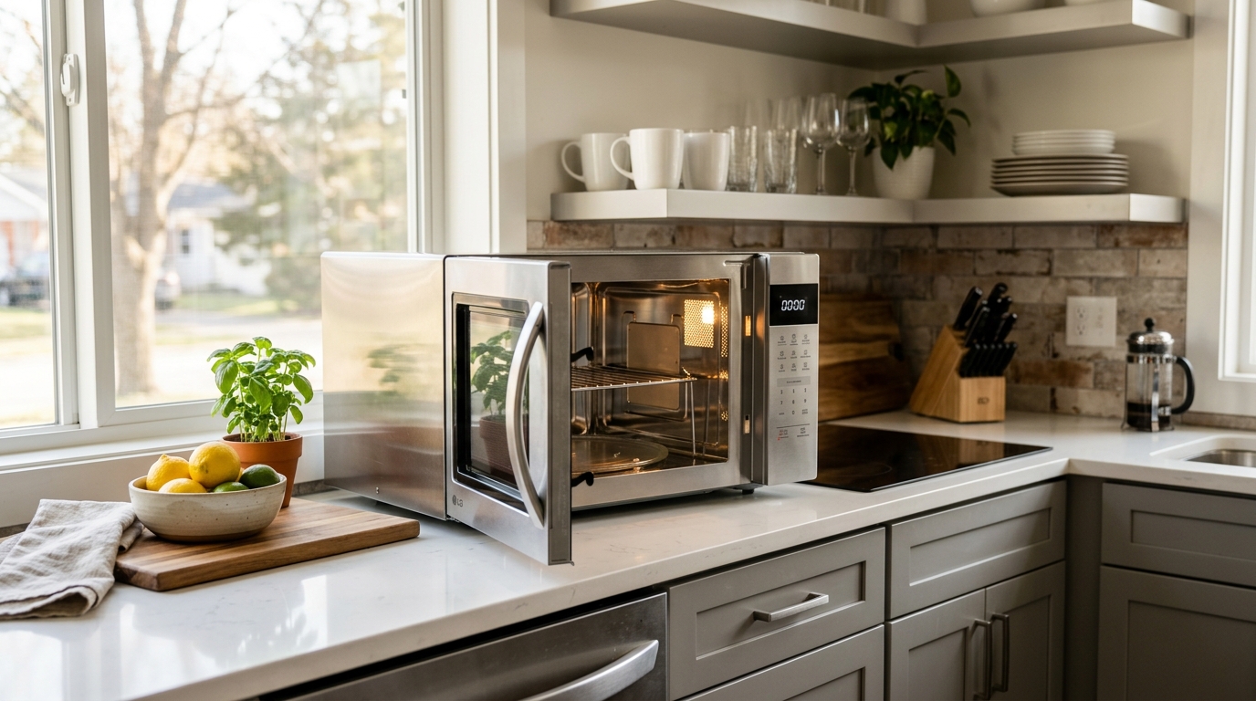 Microwave & Oven Burnt Grease Steam Cleaning Guide | Vinegar & Baking Soda Steam Method Banner