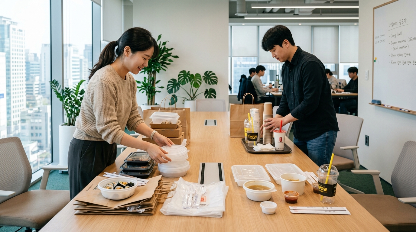 Office Food Delivery Waste Disposal Guide | Pantry Odor Prevention & Workplace Recycling Rules
