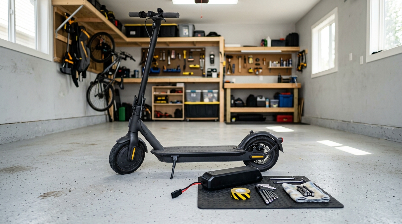 Electric Scooter & E-Bike Disposal: Lithium Battery Removal & Bulky Waste Registration
