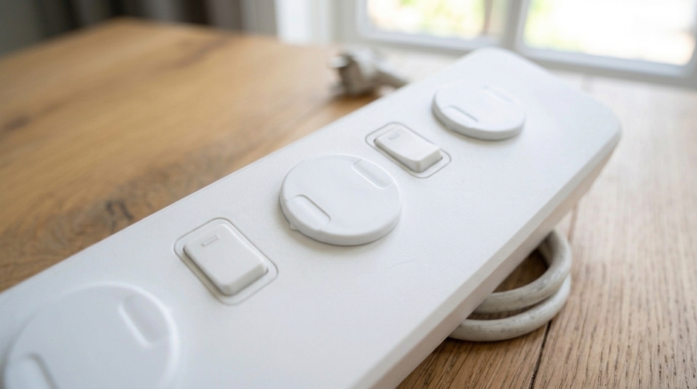 Power Strip Dust Cleaning Guide & Safe Replacement Cycle | Tracking Fire Prevention & Rubbing Alcohol Swab Care After
