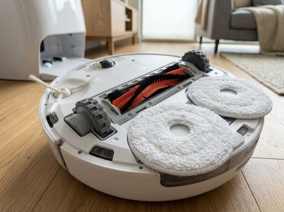 Robot Vacuum Mop Odor Removal & Sensor Deep Cleaning Guide | Eliminate Sour Smells & Roller Maintenance After