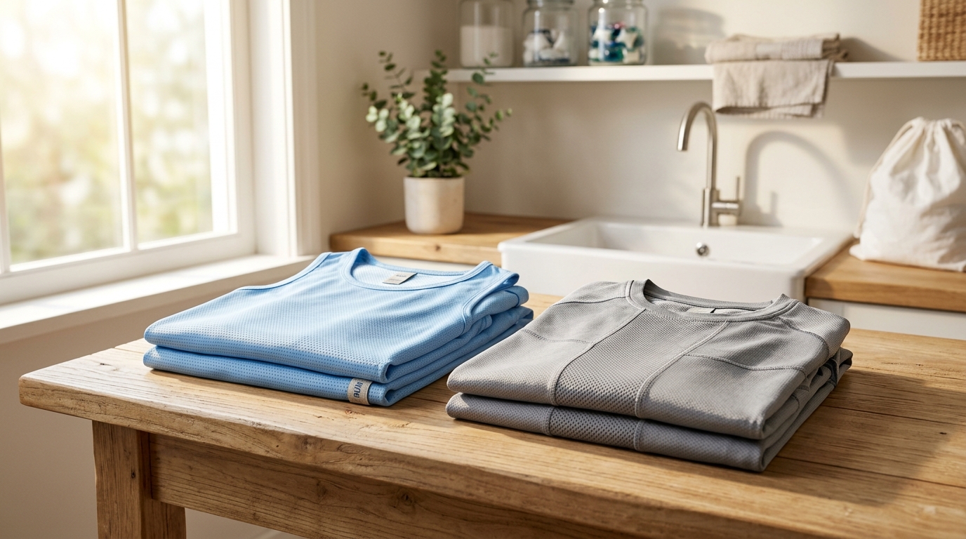 Technical Running Clothes Sweat Odor Removal Guide | Vinegar Soak & Fabric Preservation Banner