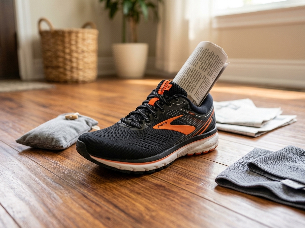 Running Shoes Washing & Sweat Odor Removal Guide | Mesh Protection & Shade Air Drying After