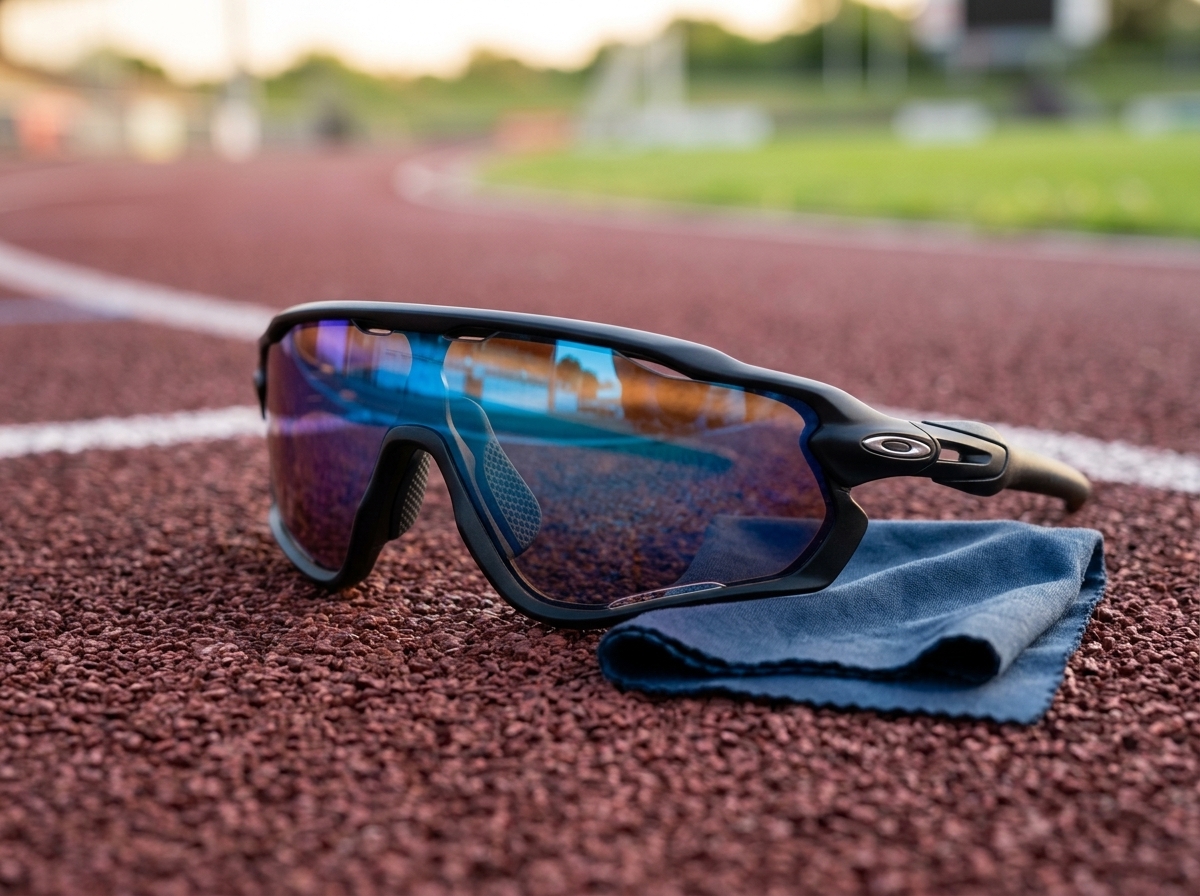 Sports Sunglasses Lens Sweat Spot & Mirror Coating Care Guide | Neutral Soap Wash After