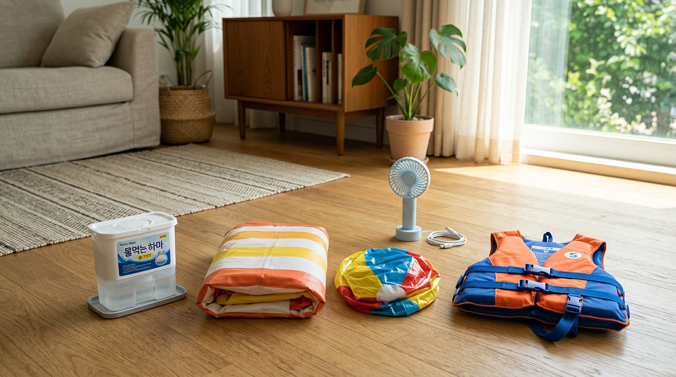 End-of-Summer Vacation Gear & Seasonal Appliance Disposal Guide (Tubes, Life Vests, Dehumidifier Tubs, Mini Fans)