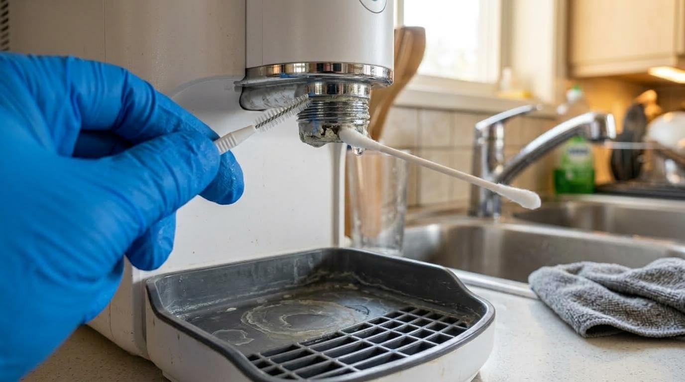 How to Clean & Sanitize Water Purifier Spout (Cork) in 10 Minutes | Biofilm & Limescale Removal Banner