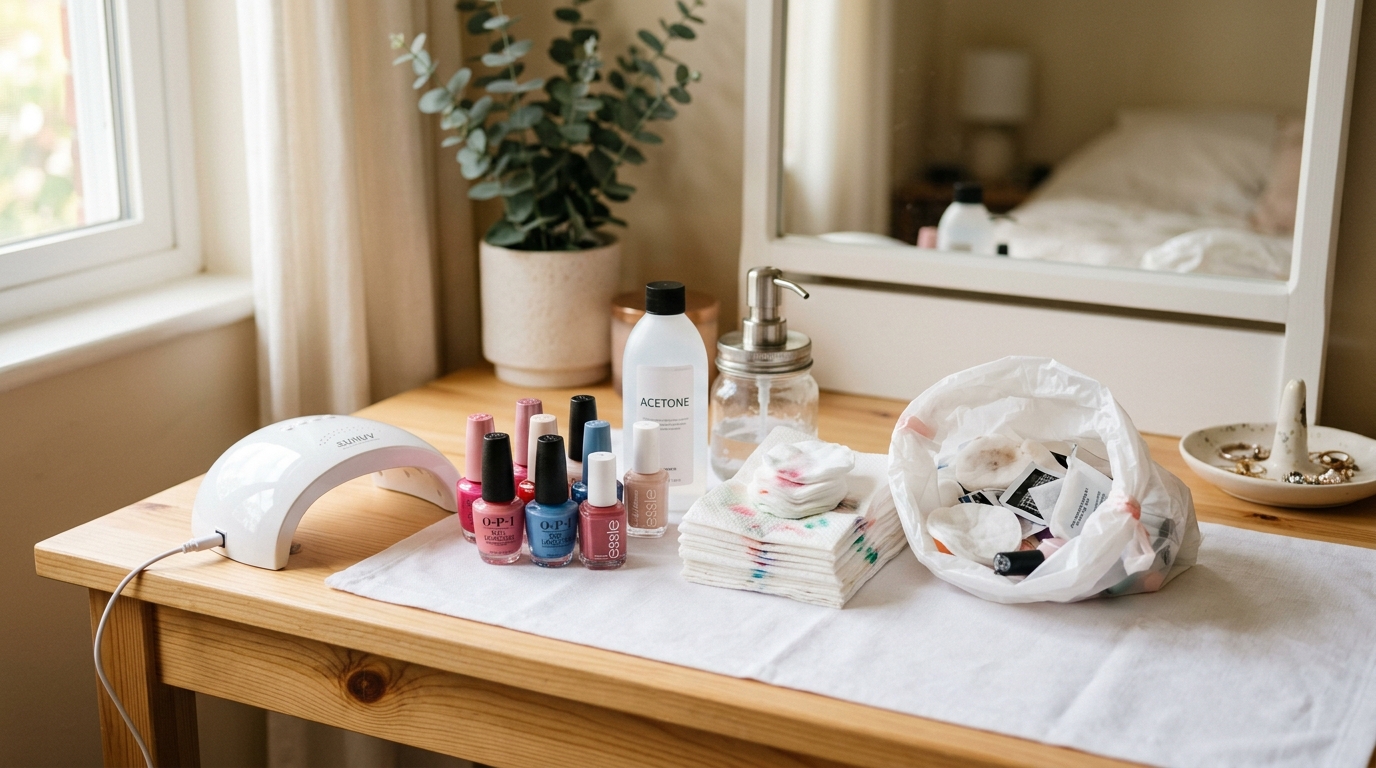 How to Dispose of Gel Nail Polish & Acetone | Safe DIY Nail Art Cleanup Guide