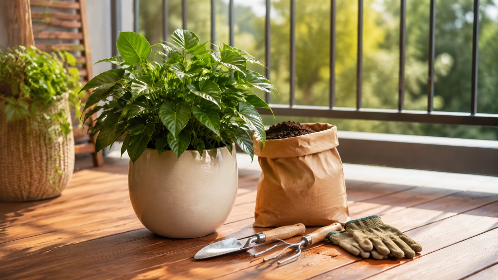 Flower Pot, Soil, Gravel & Dead Plant Disposal